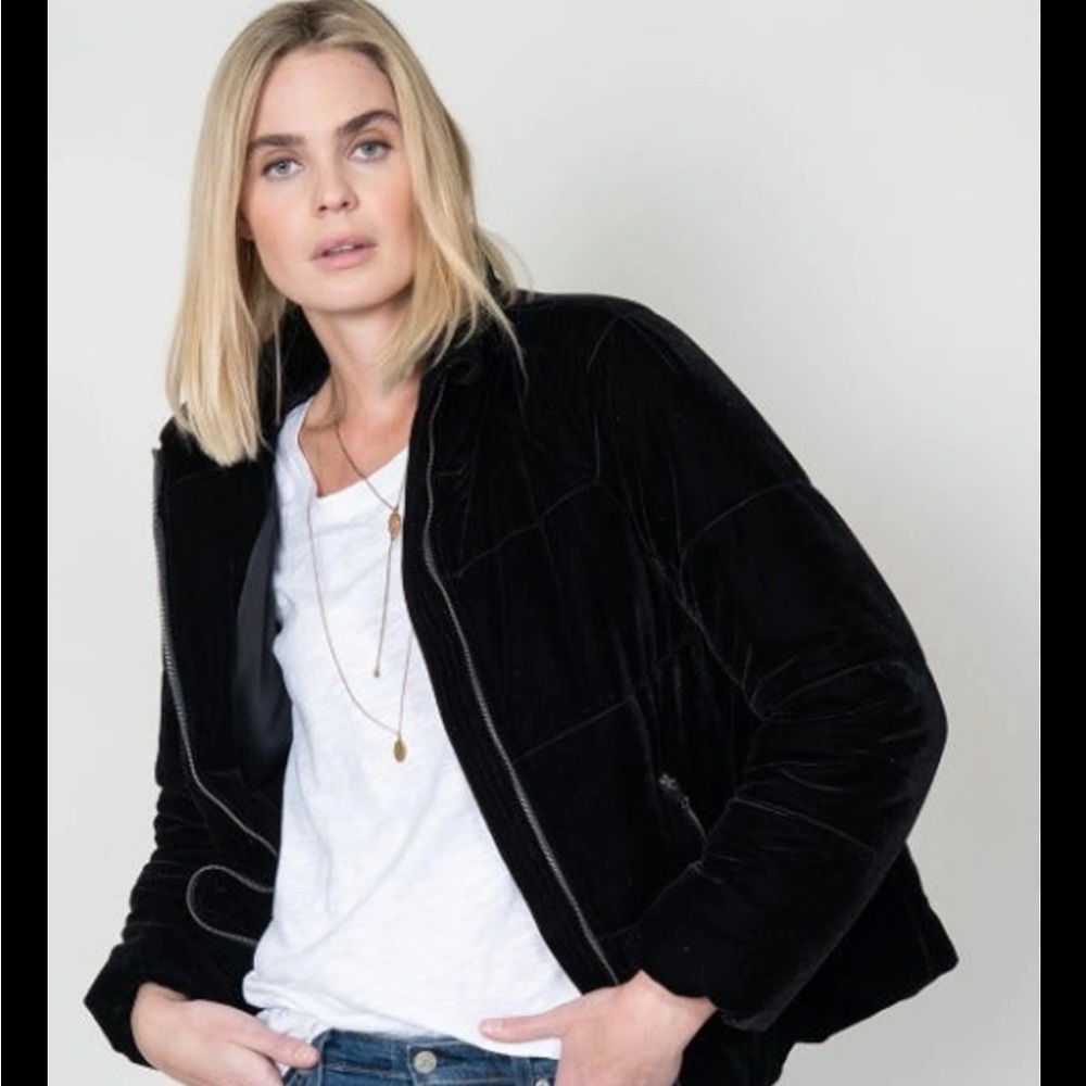 DYLAN black velvet jacket